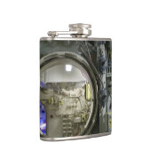 uitkomen op een oude retro-onderzeeër heupfles (Rechts)