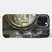 uitkomen op een oude retro-onderzeeër iPhone hoesje (Achterkant horizontaal)