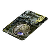 uitkomen op een oude retro-onderzeeër magneet (Linkerzijde)