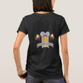 Uitkomend Gay Party Celebration T-Shirt (Achterkant)
