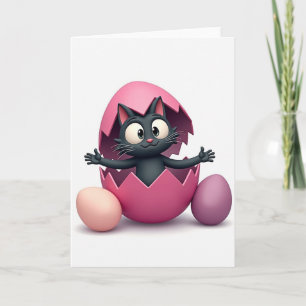 Uitkomende Kitty Hallo Kaart