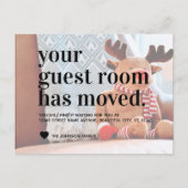 Uitkondiging van de kondiging van de rendiervakant aankondigingskaart (Voorkant)