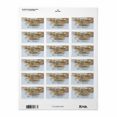 Uitkondiging van verloving voor diamanten etiket (Full Sheet)