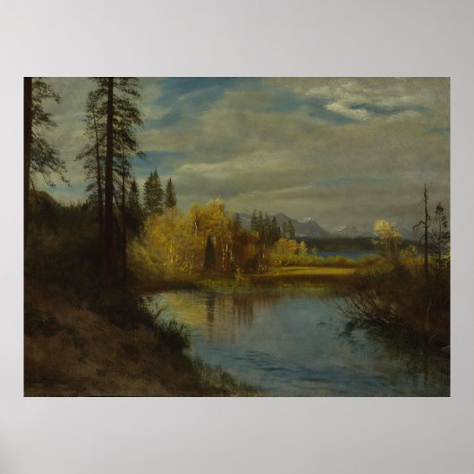 Uitlaat bij Lake Tahoe Poster (Voorkant)