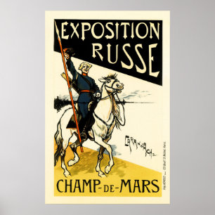 Uitleg Russe Champ de Mars Maitres de Affiche Poster