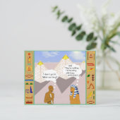 Uitleggen van de Pyramiden Briefkaart (Staand voorkant)