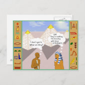 Uitleggen van de Pyramiden Briefkaart (Voorkant / Achterkant)