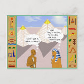 Uitleggen van de Pyramiden Briefkaart (Voorkant)