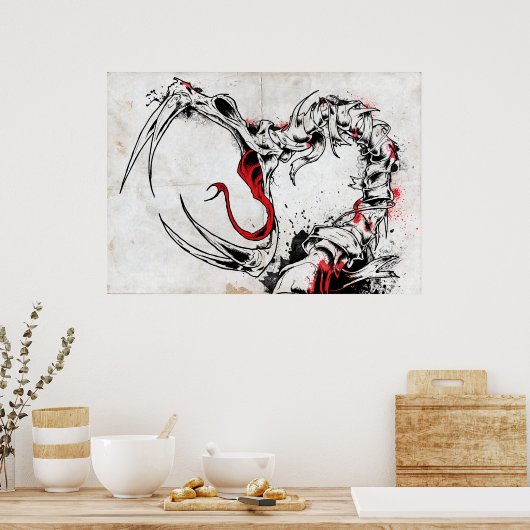 Uitlevering van overlijden II Poster (Keuken)