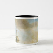 Uitlevering van Robert Cavelier de La Salle Tweekleurige Koffiemok (Center)