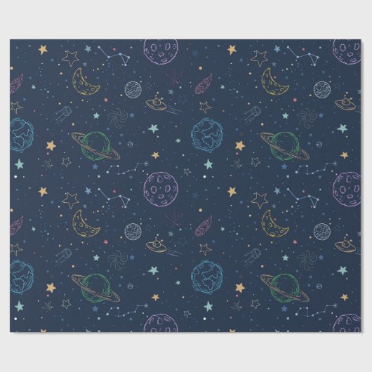 Uitlijnen koel buitenruimte cadeaupapier (Vlak)