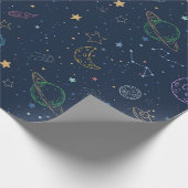 Uitlijnen koel buitenruimte cadeaupapier (Hoek)