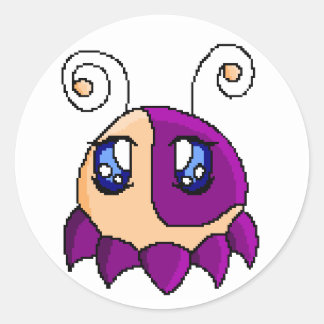 uitlijnen ronde sticker