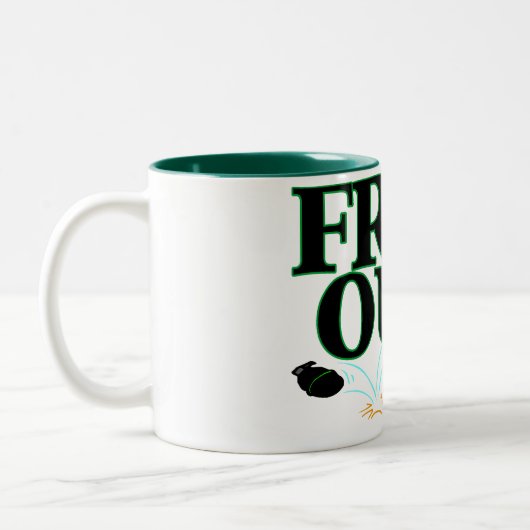Uitlijnen Tweekleurige Koffiemok (Links)