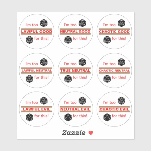 Uitlijning Sticker (Vel)