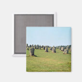 Uitlijning van staande stenen, Megalithisch Magneet (Voorkant / Achterkant)
