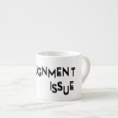 Uitlijningsprobleem Minimalistische Reset Espresso Kop (Voorkant rechts)