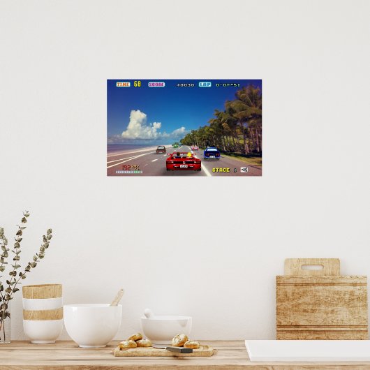 Uitloopretro Pixel art Poster (Keuken)