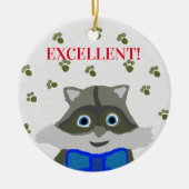 uitmuntend keramisch ornament (Voorkant)