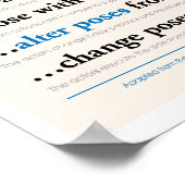 Uitmuntende menselijke dia-Shows Poster (Hoek)