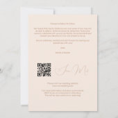 Uitmuntende Nep Kant Hart Champagne 3 Multi-Foto Save The Date (Achterkant)