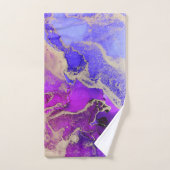 Uitmuntende Paarse Violet Gold Bad Handdoek (Handdoek)