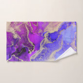 Uitmuntende Paarse Violet Gold Bad Handdoek (Handdoek)