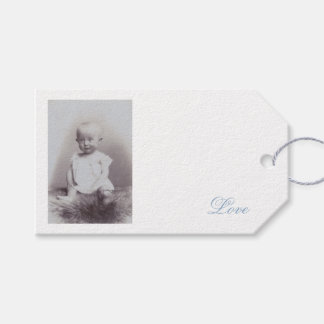 Uitmuntende vintage babyschildje FromMyDesk Cadeaulabel