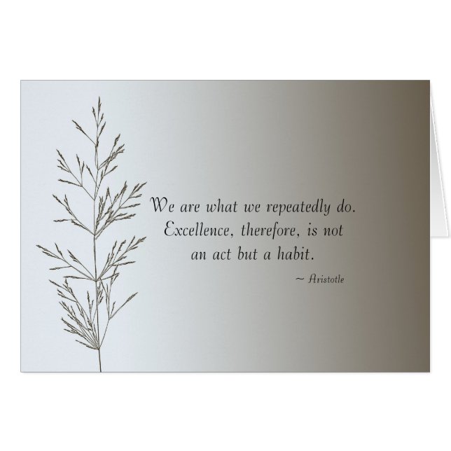 Uitmuntendheid (Voorkant Horizontaal)