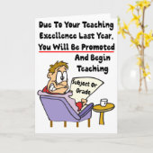 Uitmuntendheid in het onderwijzen - nieuwe graad o kaart (Gele Bloem)