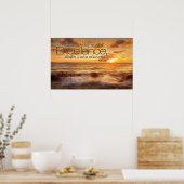 Uitmuntendheid is de Inspirerend afdruk van Habit- Poster (Keuken)