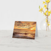 Uitmuntendheid is Habit Inspirerend Note Kaart (Gele Bloem)