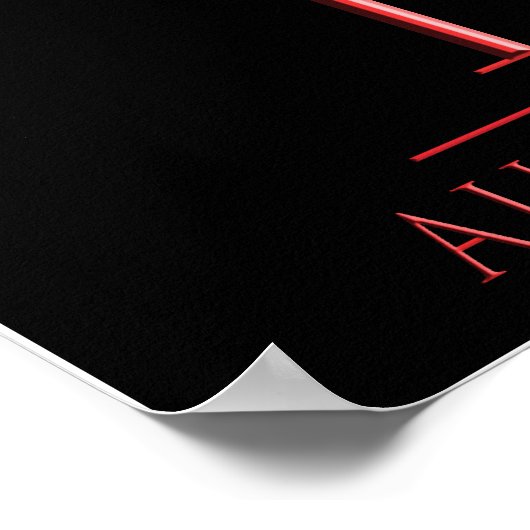 Uitmuntendheid Poster (Hoek)