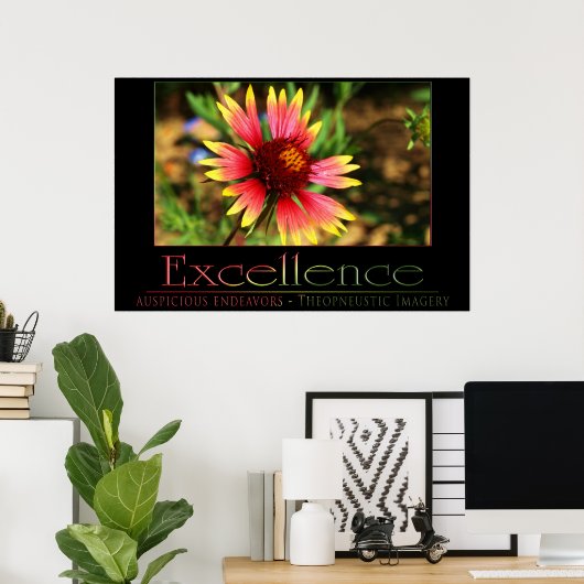 Uitmuntendheid Poster (Thuiskantoor)