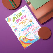 Uitnodigbare uitnodiging voor Splish Splash Waters