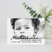 Uitnodigen - Draaien 2! Kaart (Staand voorkant)