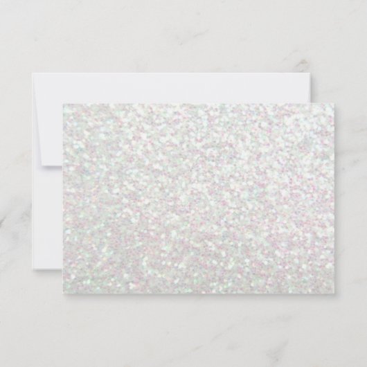 Uitnodigen - Glit Vrijgezellenfeest toekomst Mrs.I Kaart (Achterkant)