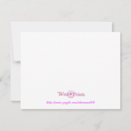 Uitnodigen van gepersonaliseerd afstuderen kaart (Achterkant)