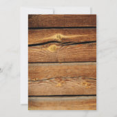 Uitnodigen van getextureerd oud hout "van naar col kaart (Achterkant)