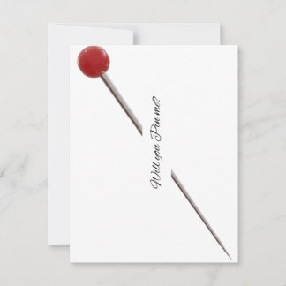 uitnodigen voor vastpinnen aankondiging