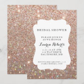 Uitnodigen - Vrijgezellenfeest Dag Fab - Roos Gold Kaart (Voorkant / Achterkant)