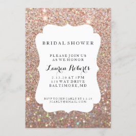 Uitnodigen - Vrijgezellenfeest Dag Fab - Roos Gold Kaart