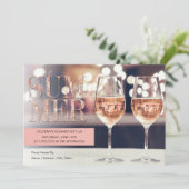 Uitnodigen zomerfeest kaart (Staand voorkant)