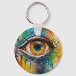 uitnodigend oog sleutelhanger