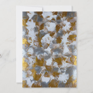 Uitnodigende handgemaakte kunst  kaart