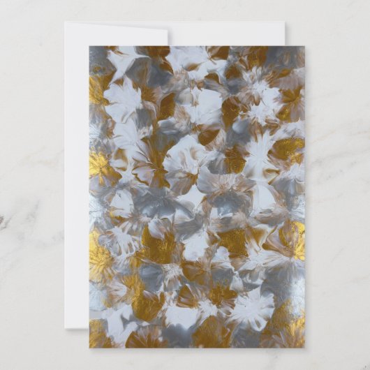 Uitnodigende handgemaakte kunst kaart (Voorkant)