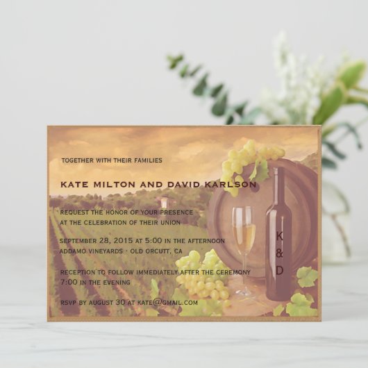  uitnodigende uitnodiging voor een weddenschap met (Staand voorkant)