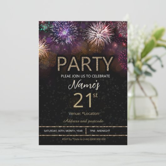 Uitnodiging (Staand voorkant)