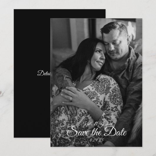 Uitnodiging (Voorkant / Achterkant)