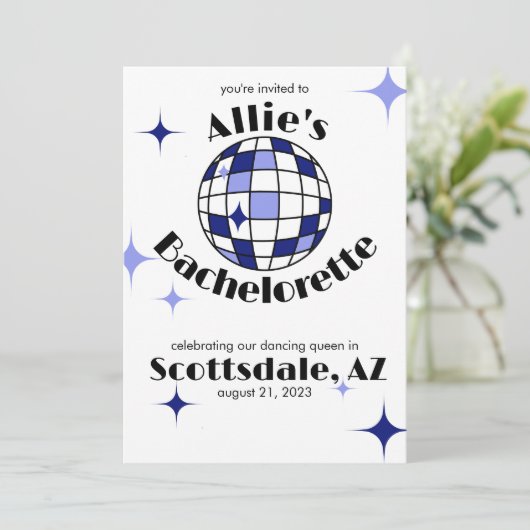 Uitnodiging (Staand voorkant)